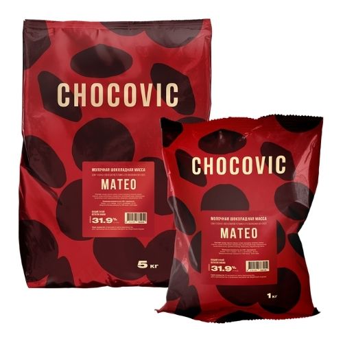 Chocovic Молочный шоколад Матео, 31,9 % (базовый)