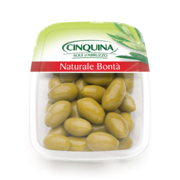 Оливки зеленые Cerignola с косточкой Cinquina