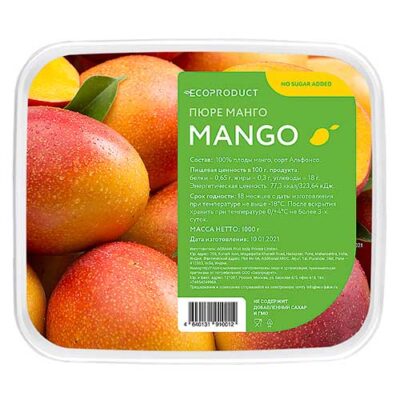 Пюре из манго