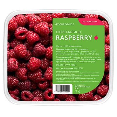 Пюре из малины
