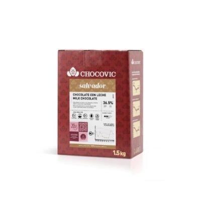 Chocovic Шоколад молочный Salvador, 36,5% (профессиональный) 1 кг