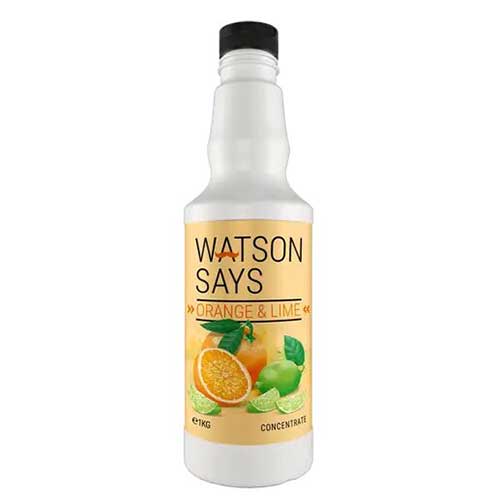 Концентрат (основа для напитков) Апельсин-Лайм Watson Says, 1кг