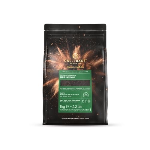 Какао-порошок черный Noir Intense Callebaut, 1 кг