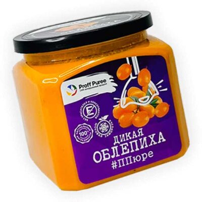 Пюре из дикой облепихи Proff Puree, 500гр