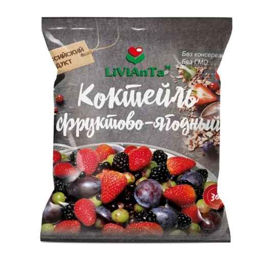 Фруктово-ягодный коктейль LiViAnTa, 300 г