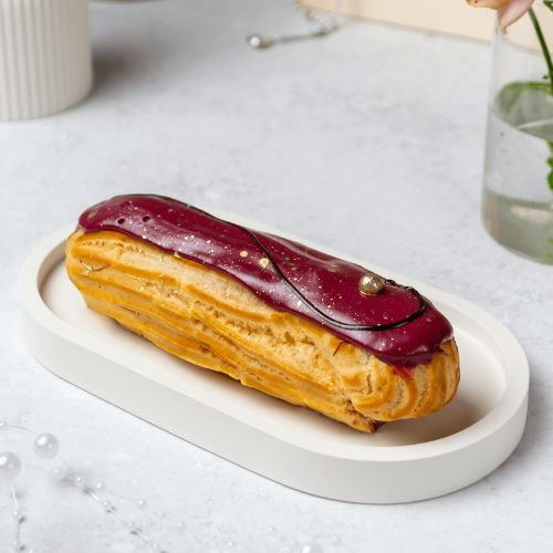 Эклер премиум Лавандовая черника Macaronshop 50гр *10шт